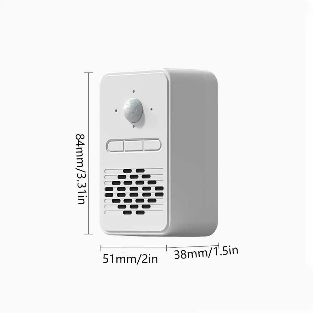 PIR Motion Sensor Wireless Smart Doorbell Anti-theft Audio Alert Motion Sensor Doorbell Waterproof Motion Activated Chime