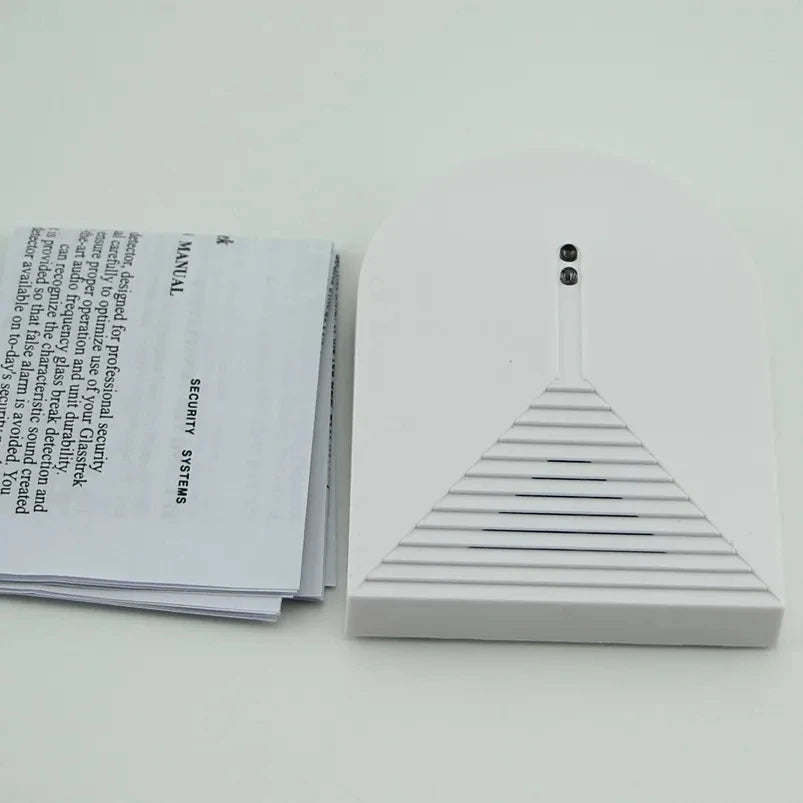 3PCS Wired Glass Break Detector Sensor for Home Burglar Alarm Adjustable Sensitivity