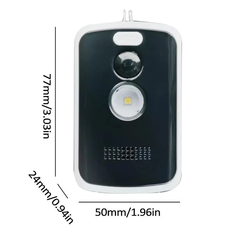Wireless PIR Infrared Thermal Alarm Remote Control Outdoor Camping Anti-Animal Alarm Human Detection Sensor