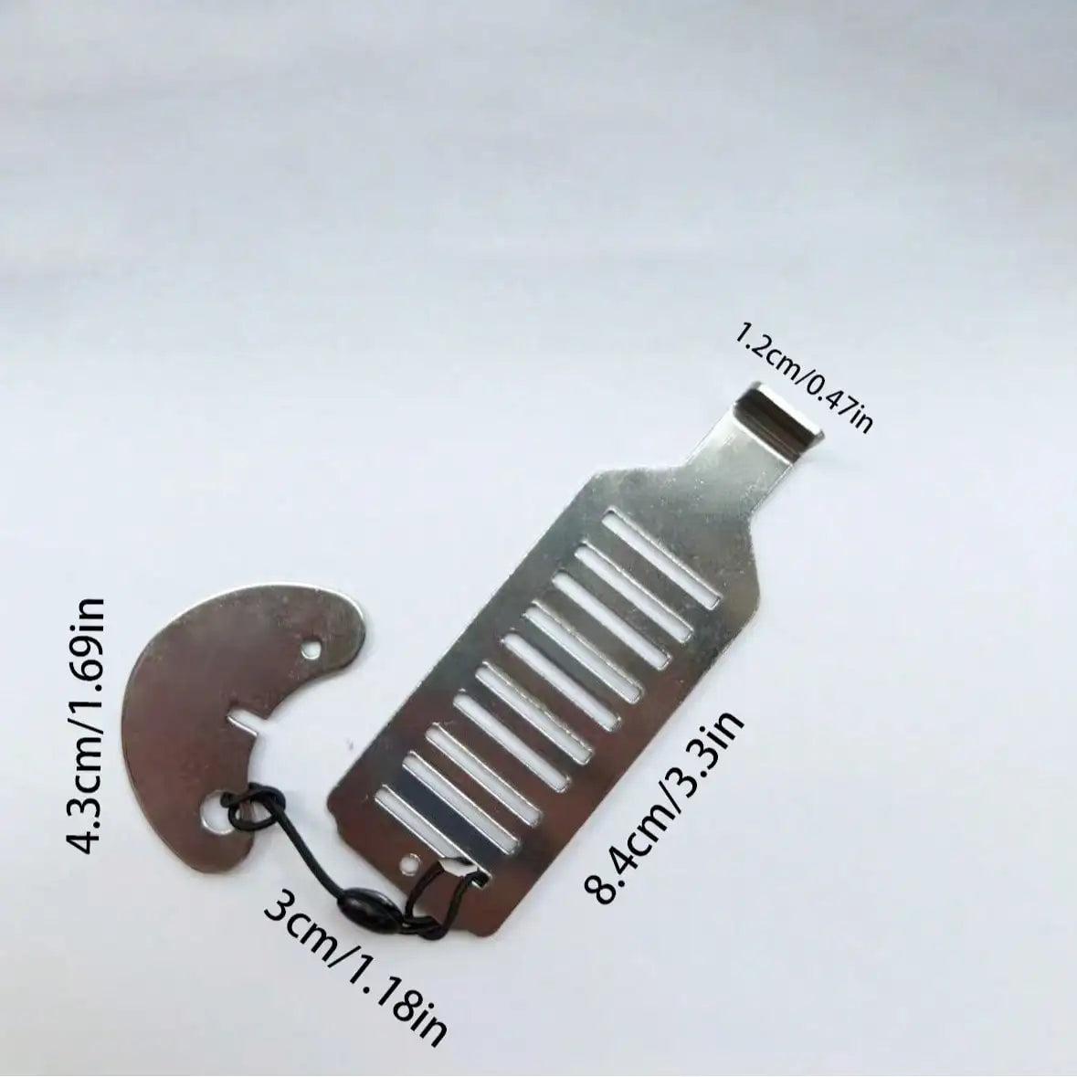 Safety Anti-theft Door Blocker Portable 8cm Stainless Steel Safe Security Tool For Home Privacy Hotel Travel Door Lock Stopper