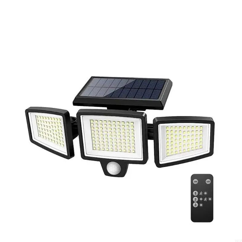 1Pc/2pcs Solar Motion Sensing Light 6500K IP65 Waterproof With 26 Feet Sensing Ranges For Yard Pathway