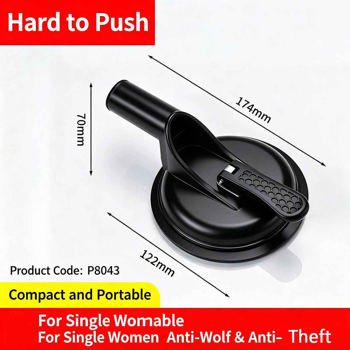Portable Punch-Free Door Stopper Door Reinforcement Tool Security Guard Device for Home And Travel Solo Living Safety