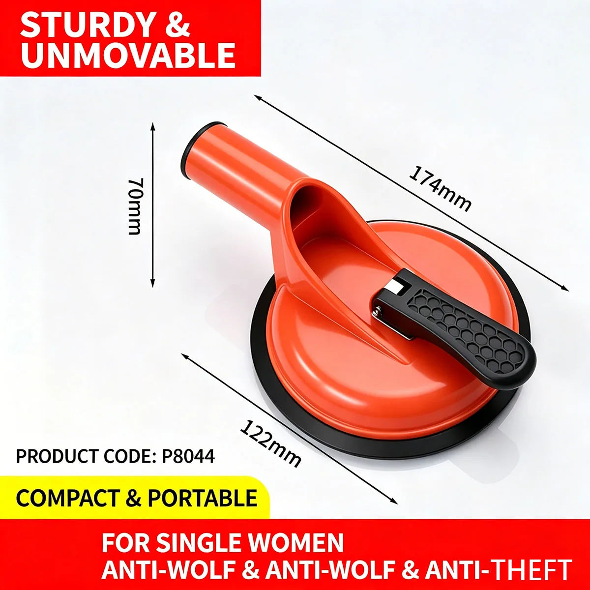 Portable Punch-Free Door Stopper Door Reinforcement Tool Security Guard Device for Home And Travel Solo Living Safety