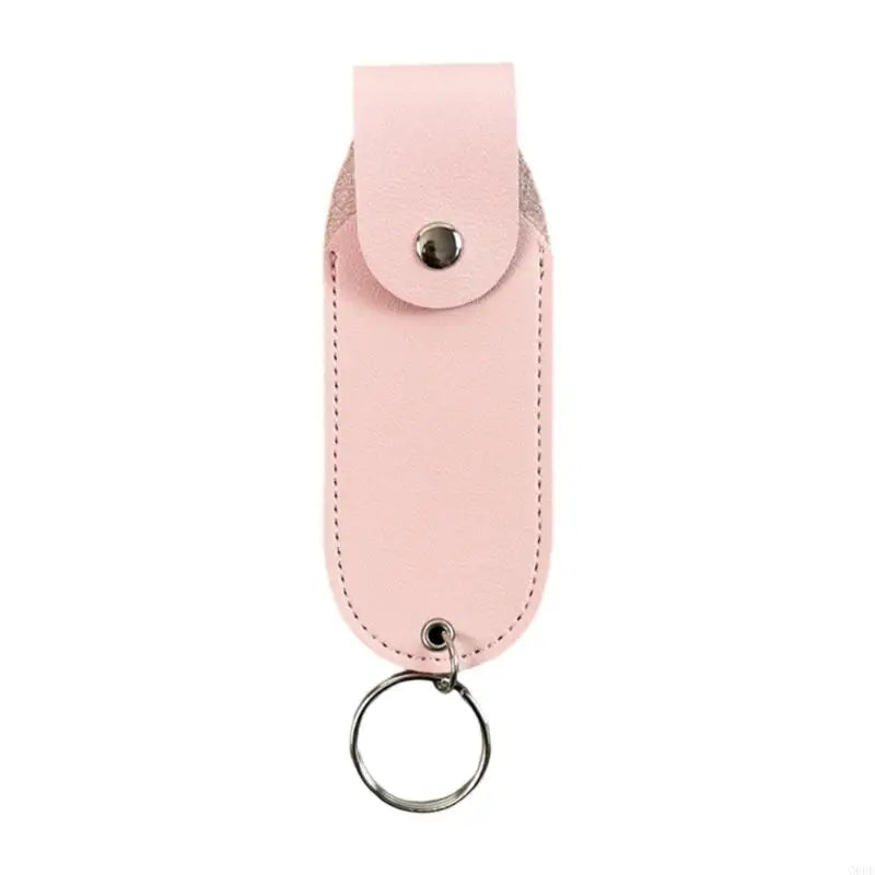 Practical Pepper Sprays Keychain Weatherproof PU Leather Protector Case