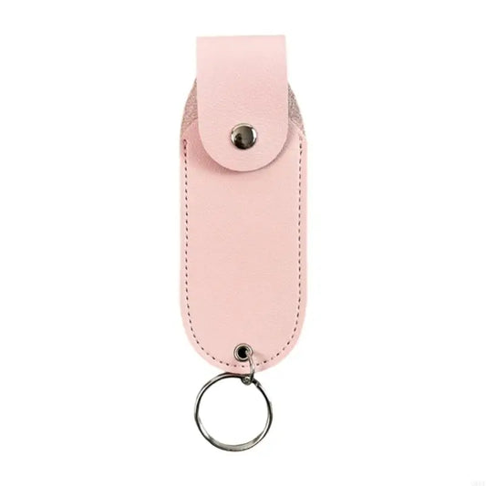 Practical Pepper Sprays Keychain Weatherproof PU Leather Protector Case