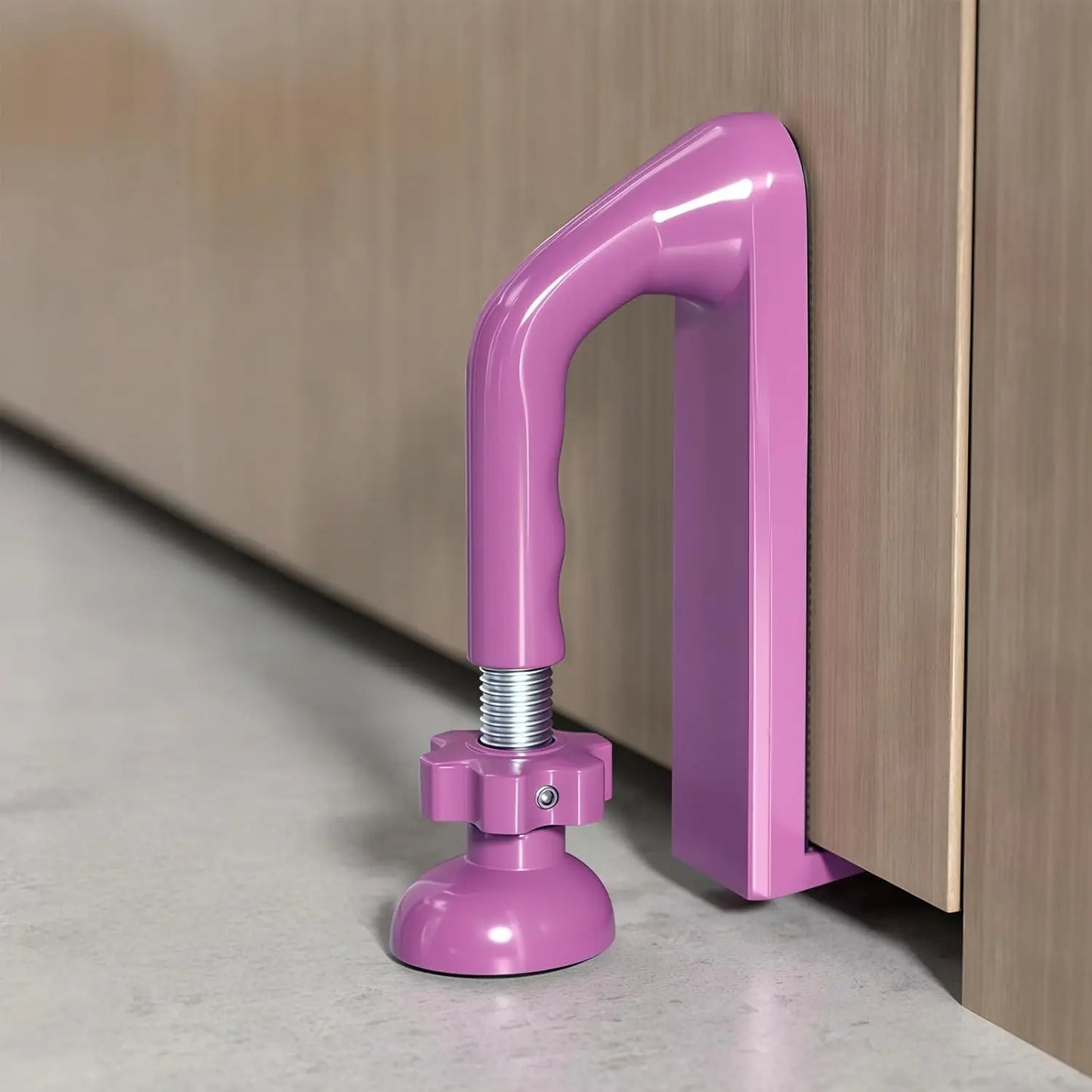 1PC Heavy Duty Metal Portable Door Stopper for Travel No Drill Security Device Anti Theft for Hotel Apartment Home Women Solo