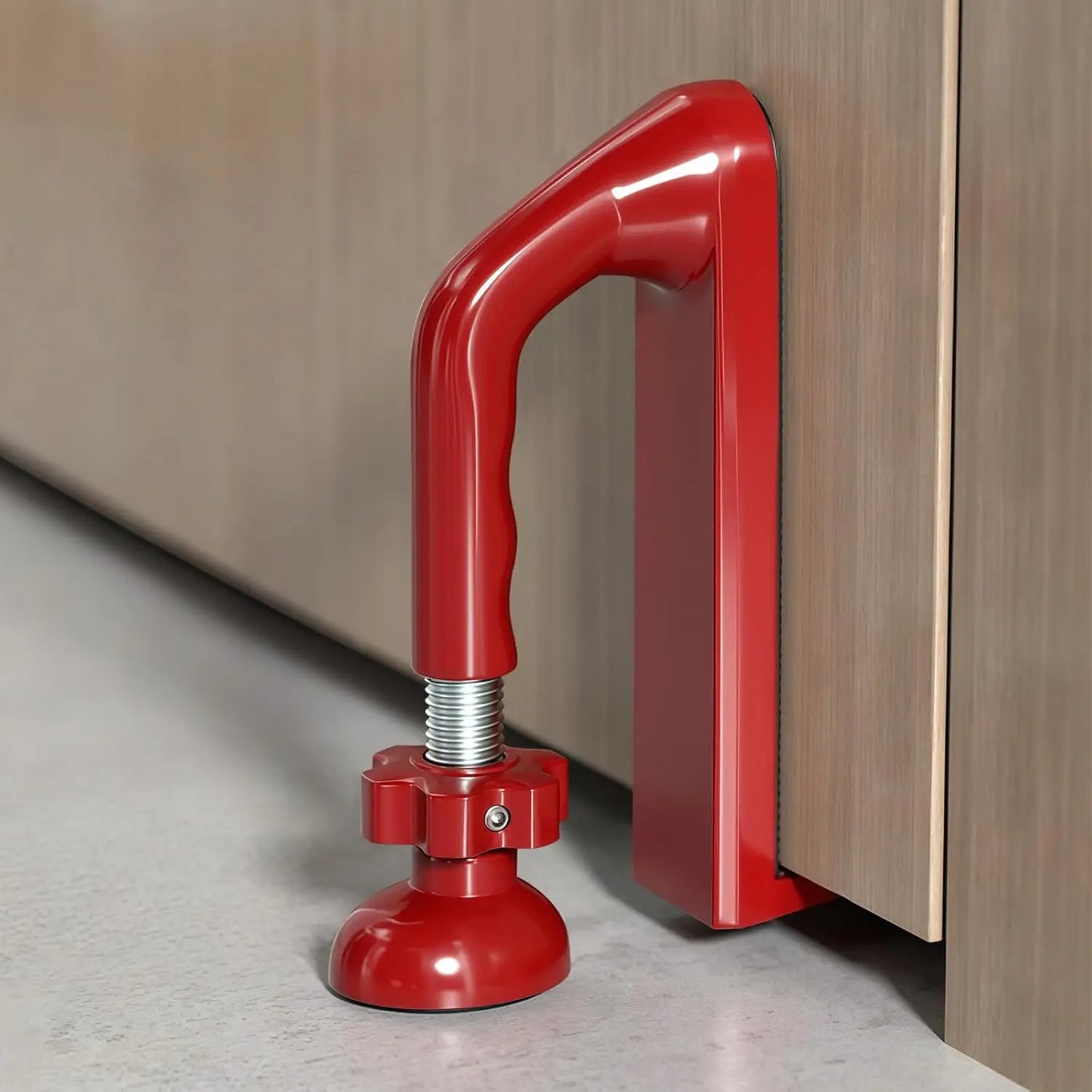 1PC Heavy Duty Metal Portable Door Stopper for Travel No Drill Security Device Anti Theft for Hotel Apartment Home Women Solo