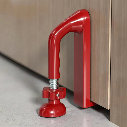 1PC Heavy Duty Metal Portable Door Stopper for Travel No Drill Security Device Anti Theft for Hotel Apartment Home Women Solo