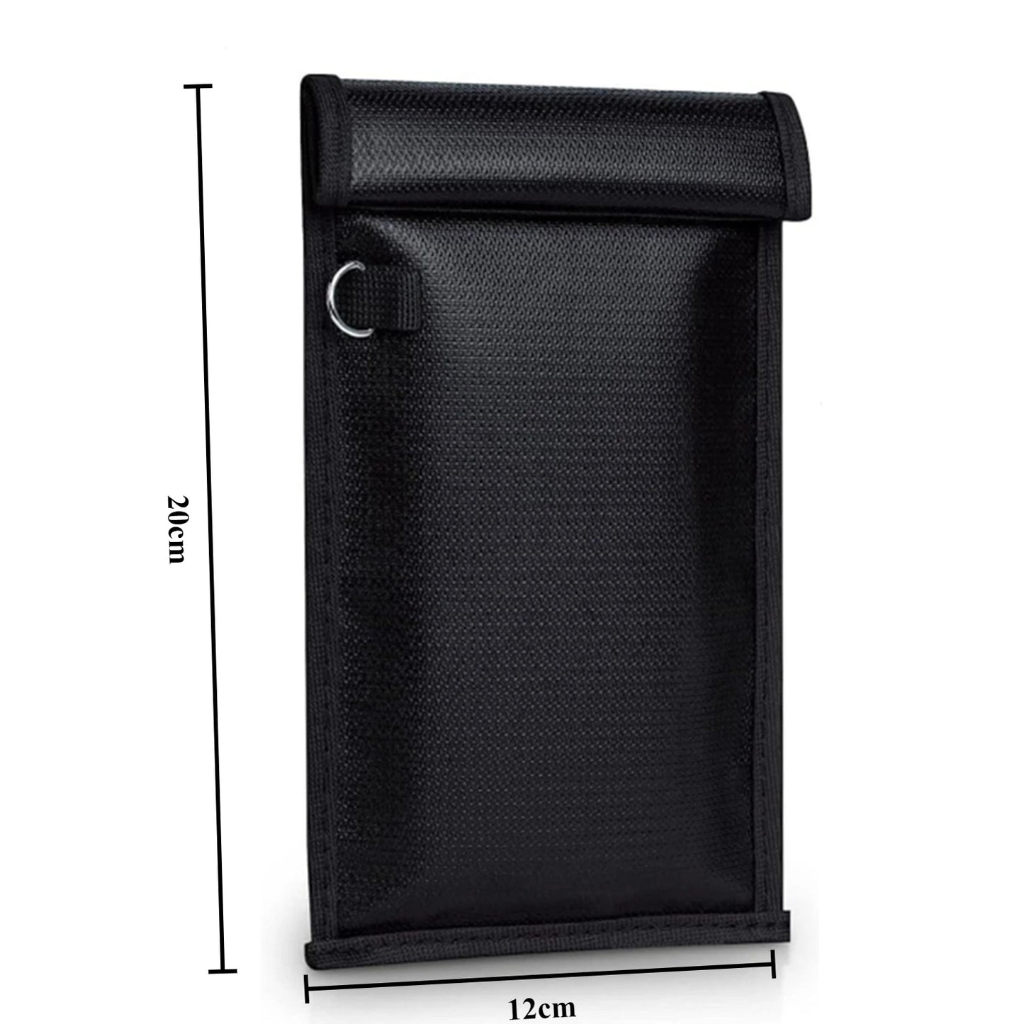 Car Key Signal Blocker Bag Waterproof Fireproof RFID Blocking Pouch Faraday Bag for Car Keys Phone Wallet Anti-Theft Protection