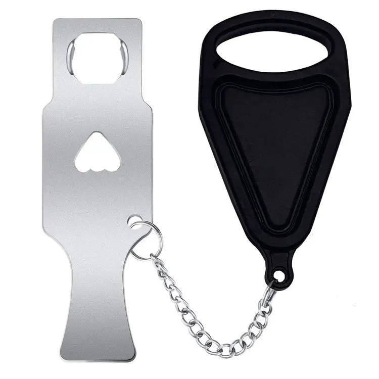 PP Metal Portable Safety Door Lock Replaces for Addalock Compatible Travel Lock Anti Theft Security Privacy Hotel Home Room