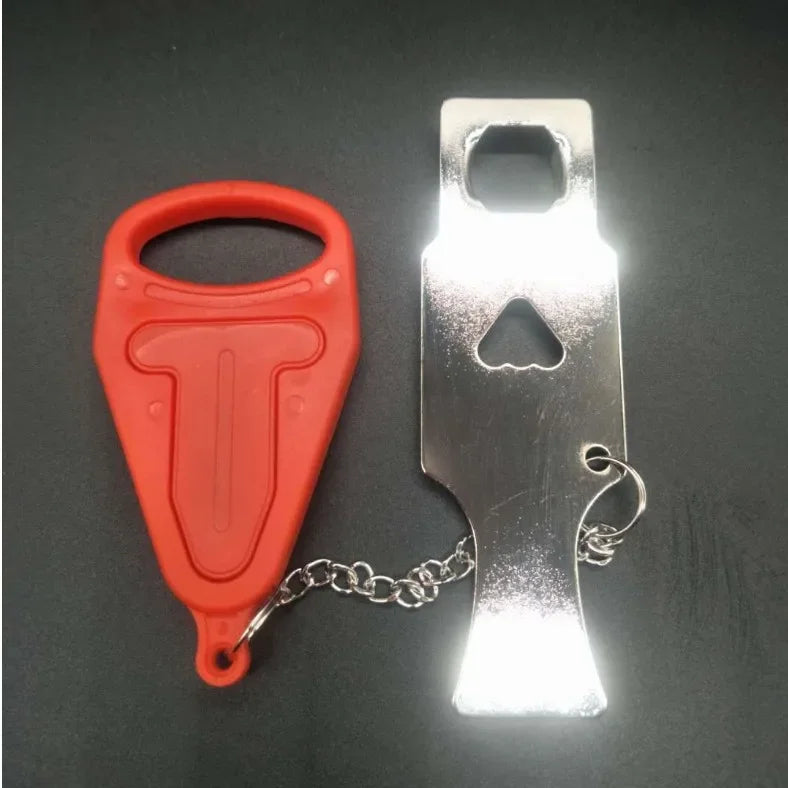 PP Metal Portable Safety Door Lock Replaces for Addalock Compatible Travel Lock Anti Theft Security Privacy Hotel Home Room