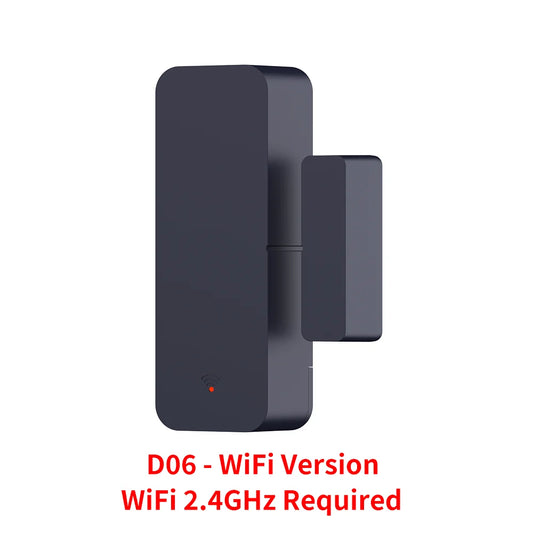 Tuya Zigbee Wifi Smart Door Sensor Window Entry Security Burglar Magnetic Alarm Compatible with Tuya Smart Alexa Google Home