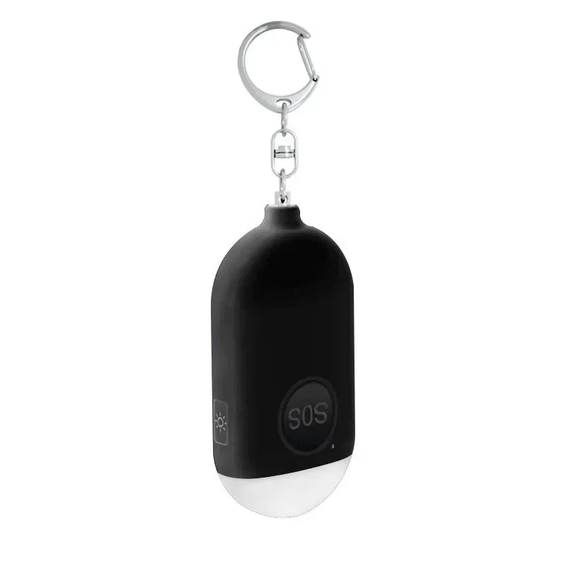 Kids Elderly Women Emergency SOS Personal Alarm 130dB Loud Self-Defense Safety Keychain, Panic Button or Pull Pin Alert Device