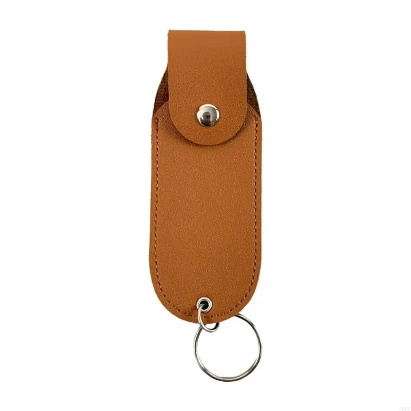 Practical Pepper Sprays Keychain Weatherproof PU Leather Protector Case