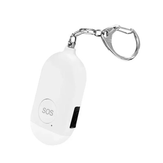 Kids Elderly Women Emergency SOS Personal Alarm 130dB Loud Self-Defense Safety Keychain, Panic Button or Pull Pin Alert Device